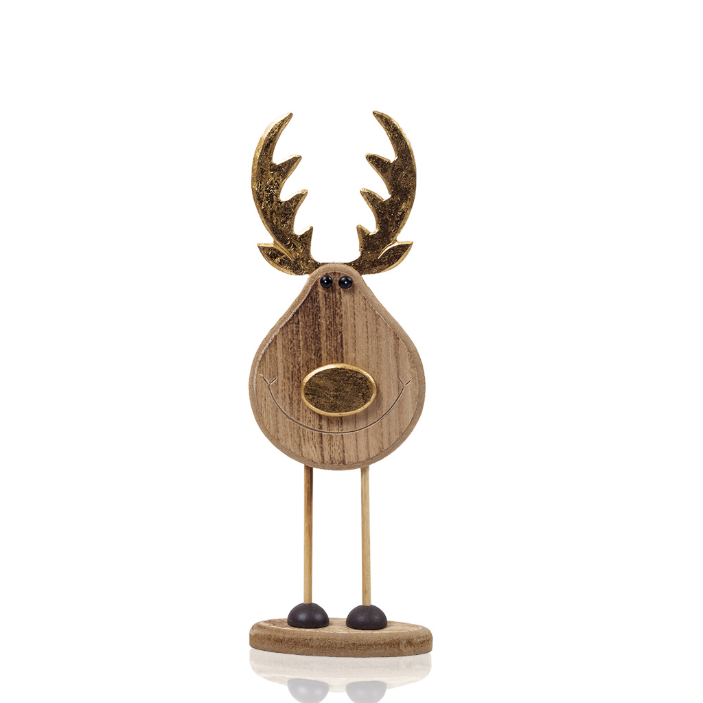 Декор Олень МДФ M 29 * 10 * 4.3см | Интернет-магазин Кактус