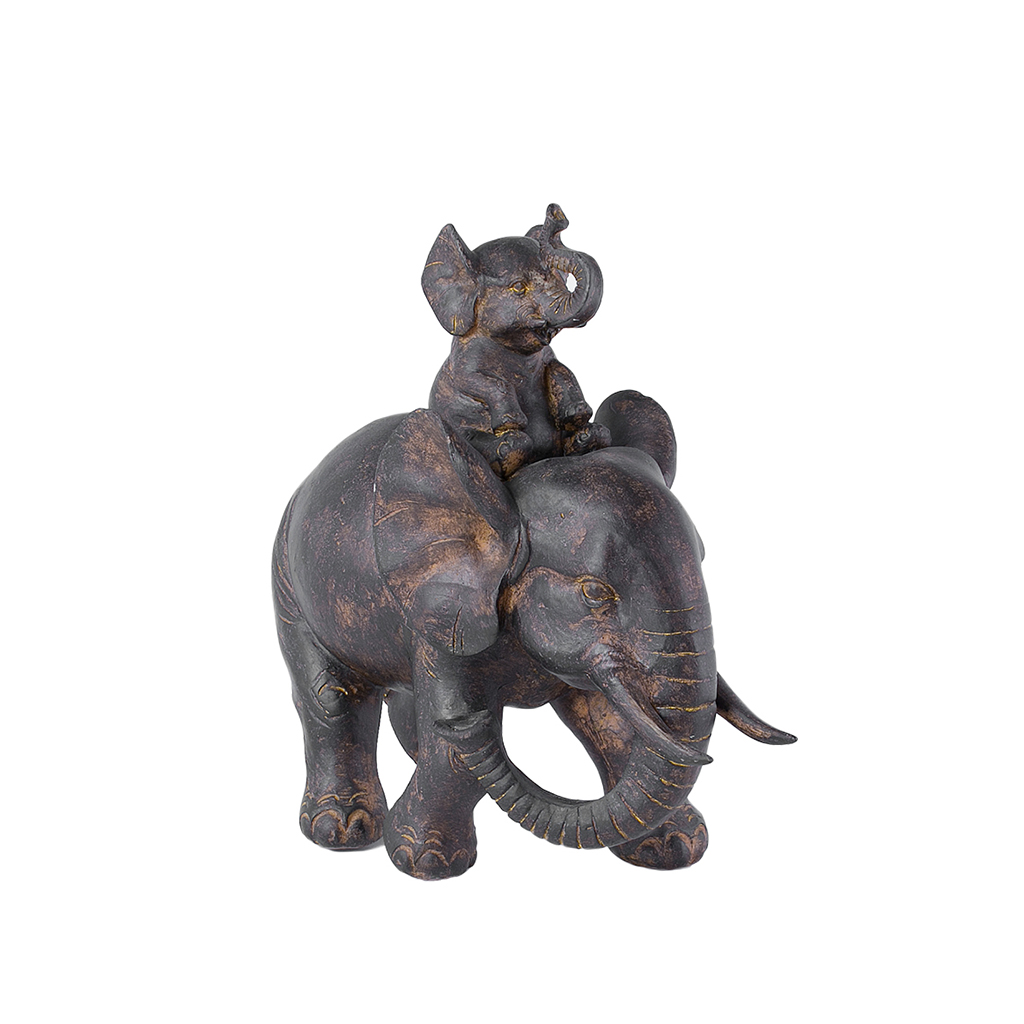 Фигурка (Слоны - семья) 27*12*25 см | Интернет-магазин Кактус