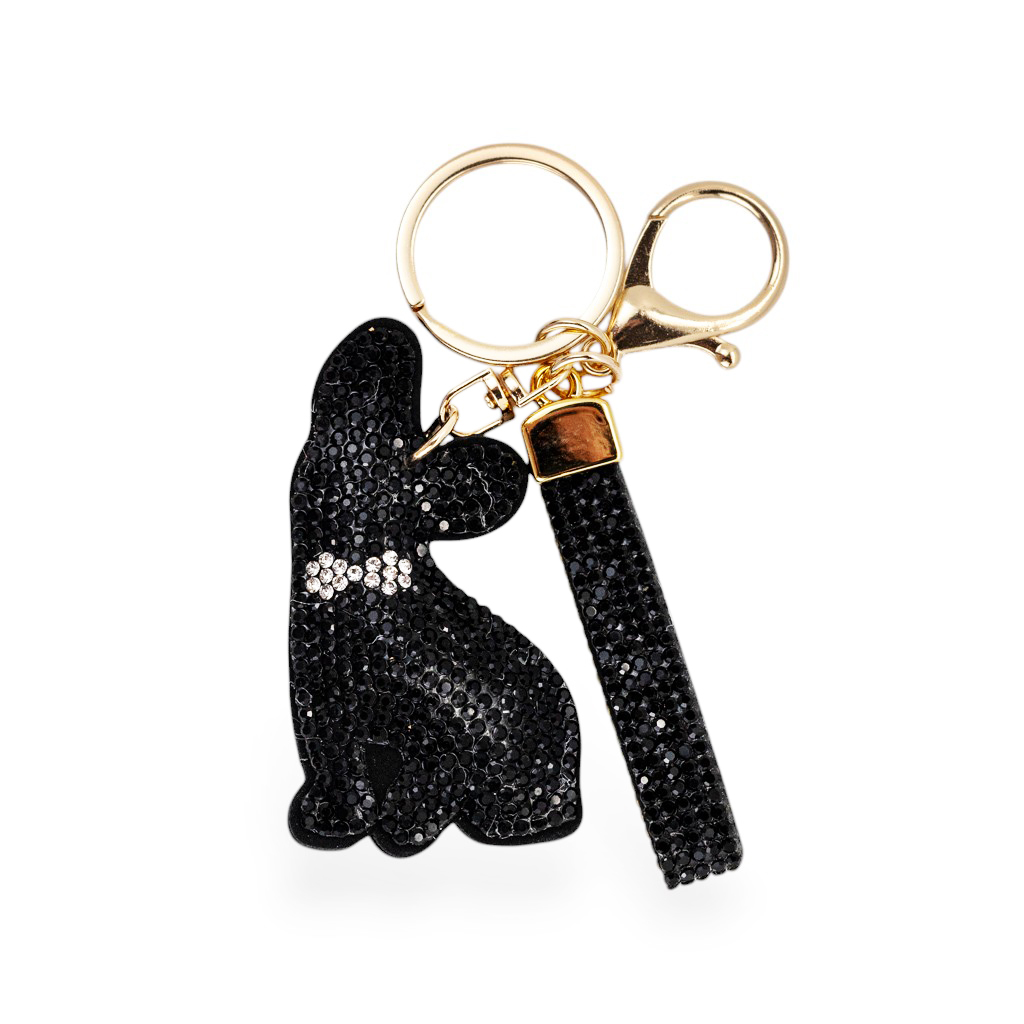 Брелок Бульдожек черный 11см | Интернет-магазин Кактус