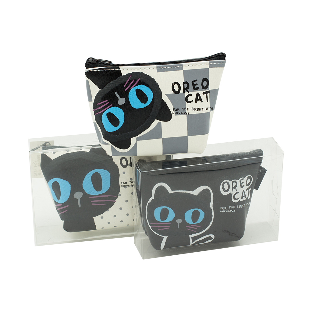 Кошелек Oreo Cat 4 вида 9.5 * 12.3 * 3.5см | Интернет-магазин Кактус