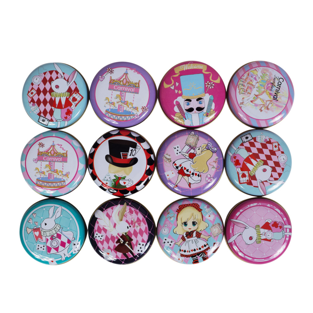 Баночка метал кругла Carnival 12 видів | Интернет-магазин Кактус