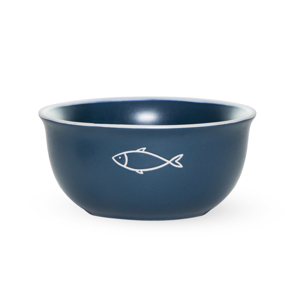 Плошка голубая Fish 550мл | Интернет-магазин Кактус