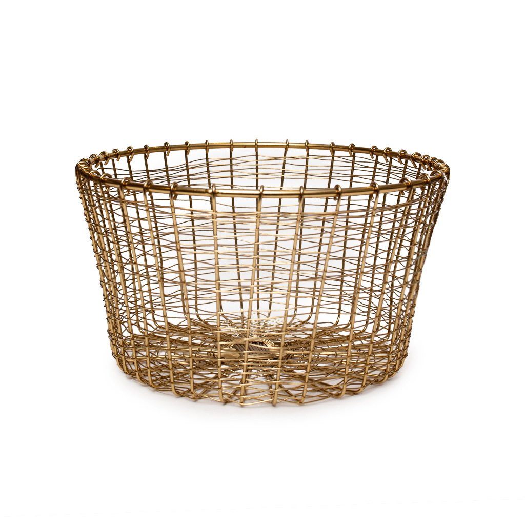 Корзина металл Кольчуга 30см | Интернет-магазин Кактус