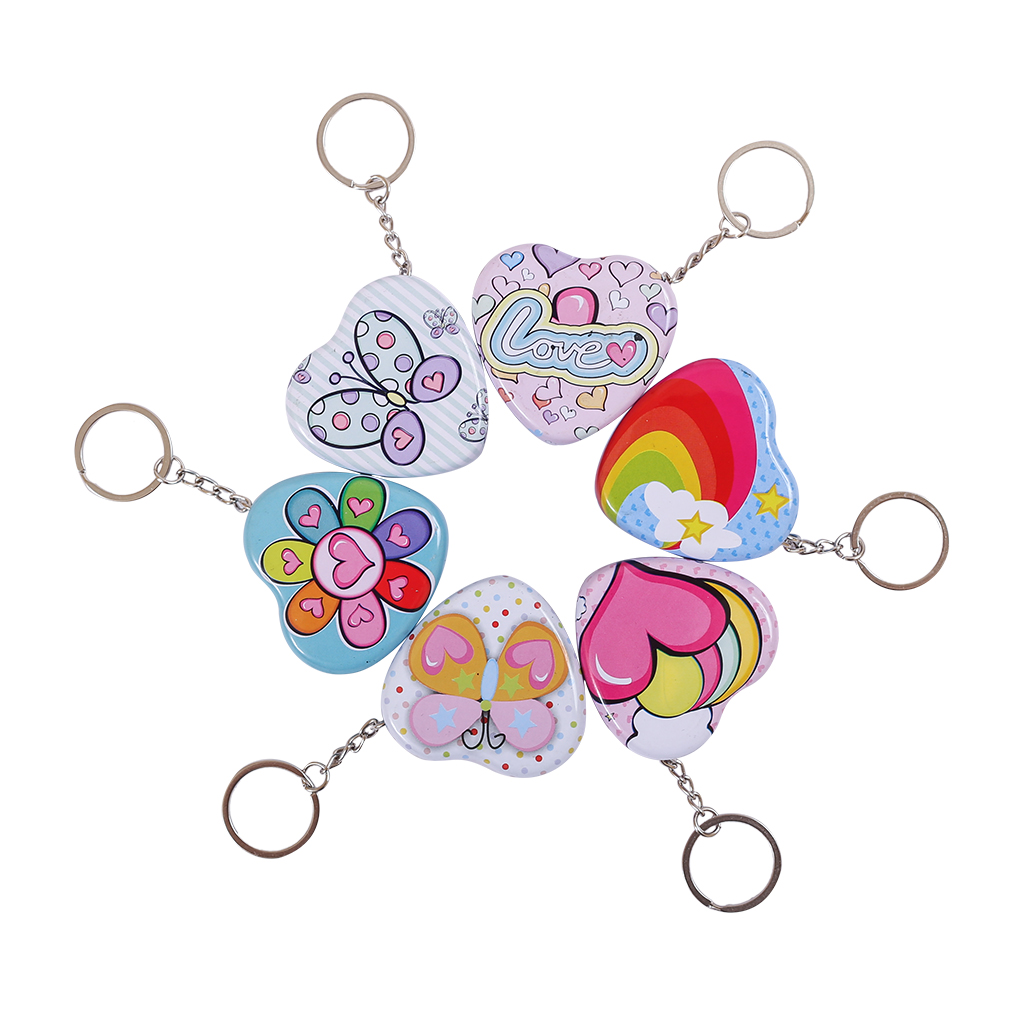 Брелок для ключів Серце 6 видів | Интернет-магазин Кактус