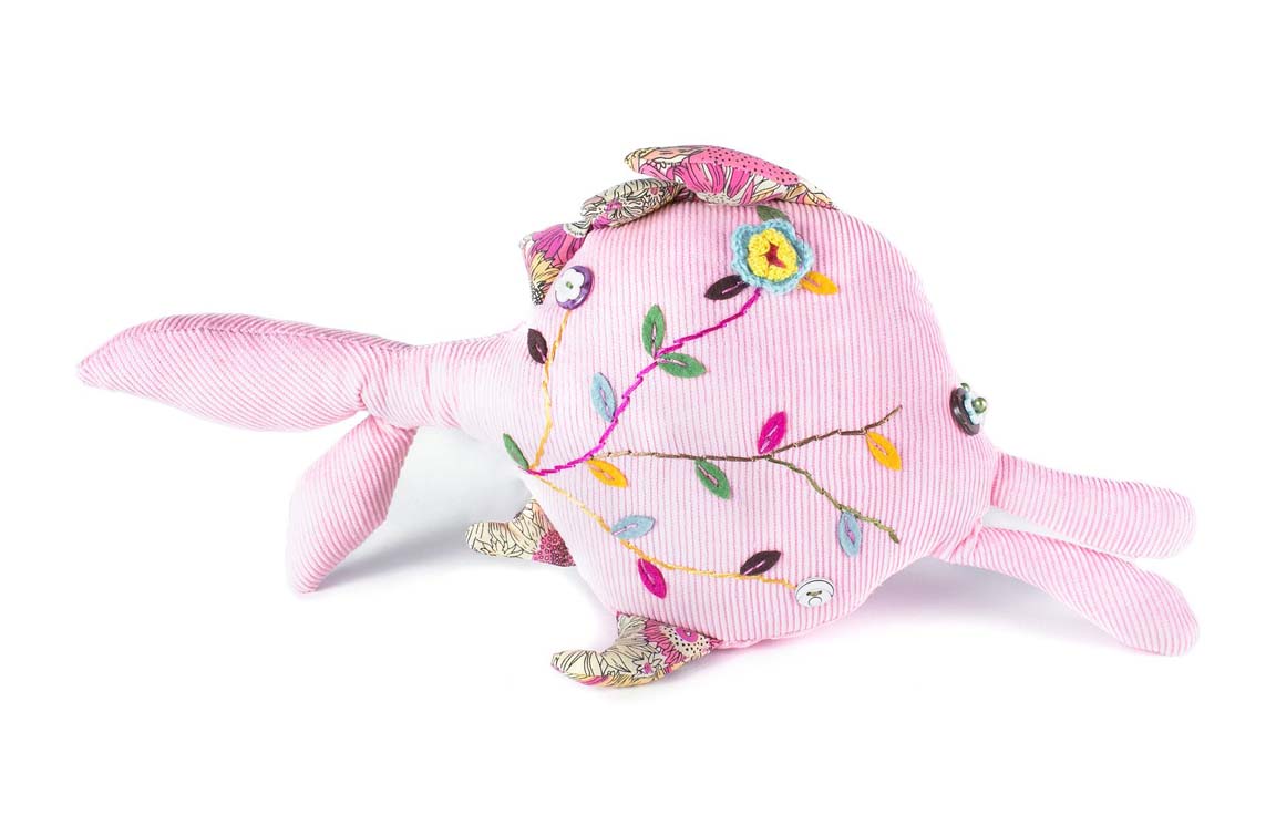 Рыба (вельвет) 38х8.5х23см | Интернет-магазин Кактус