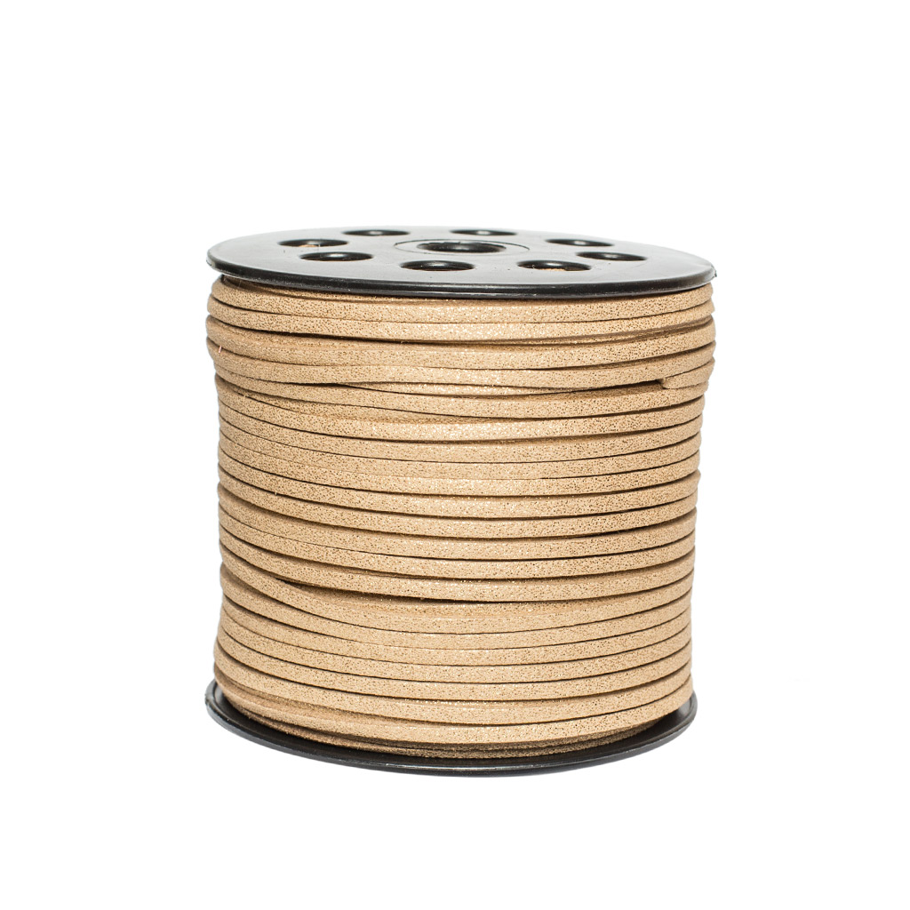 Канат замша 1м (позолота) 90м / б | Интернет-магазин Кактус