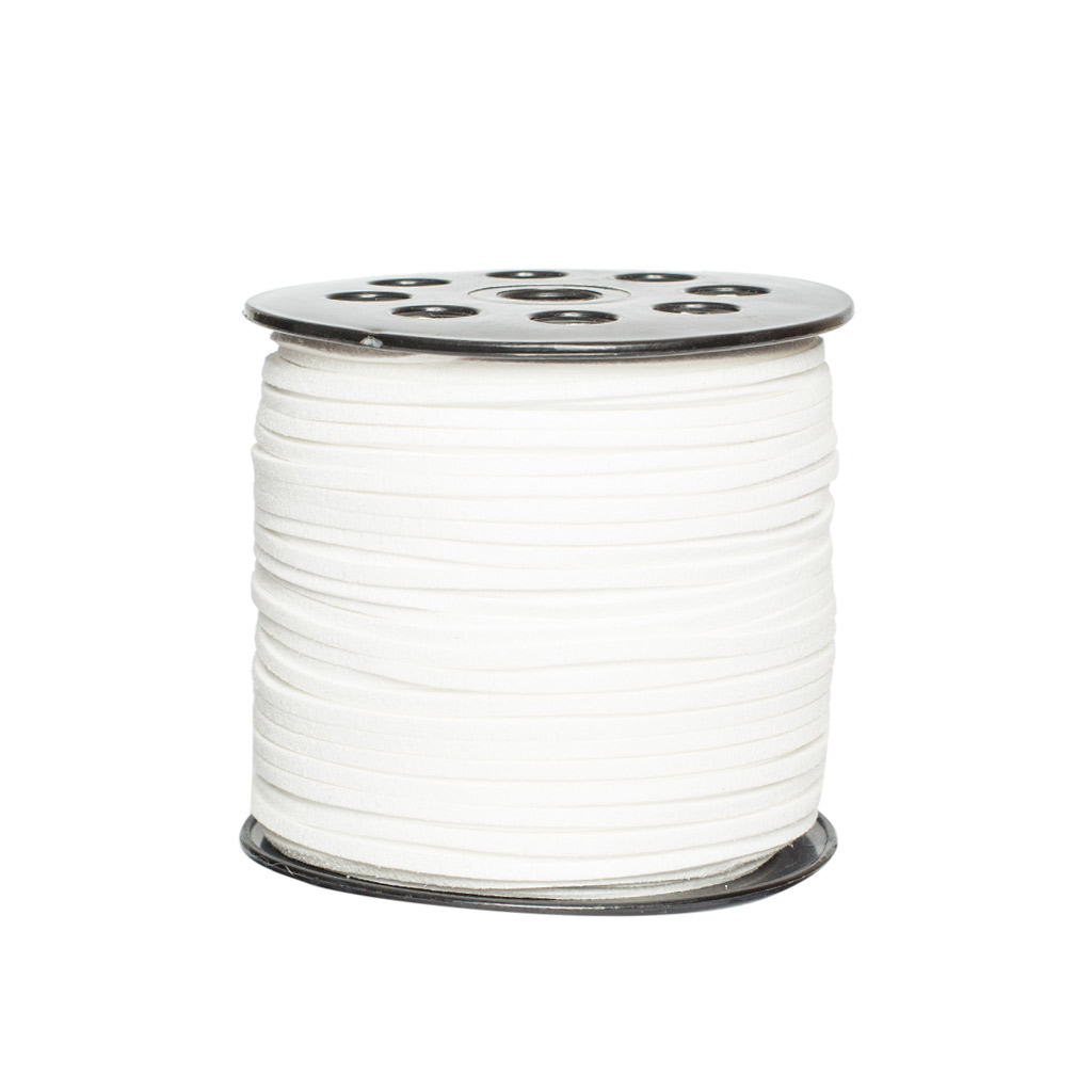 Канат замша 1м (білий) 90м / б | Интернет-магазин Кактус