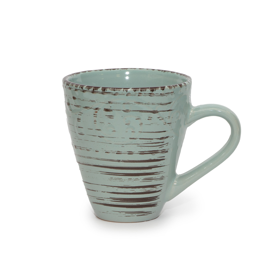 Кружка АНТИК небесная бирюза 340мл | Интернет-магазин Кактус