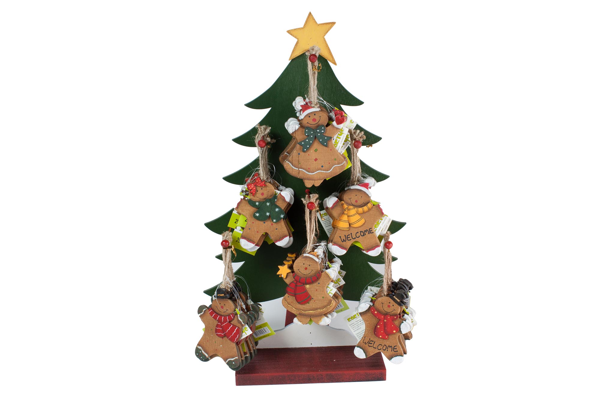 Елочка НГ для подвесок 6 видов | Интернет-магазин Кактус