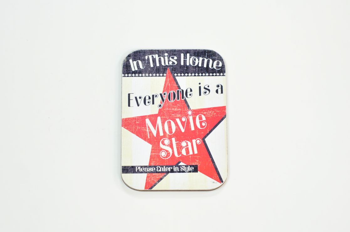 Магнит 5.5*7.5 см Кинозвезда | Интернет-магазин Кактус