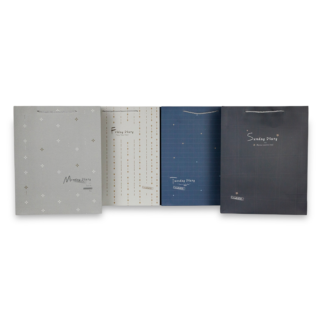 Пакет подарочный Tuesday diary 40х16х32 см | Интернет-магазин Кактус