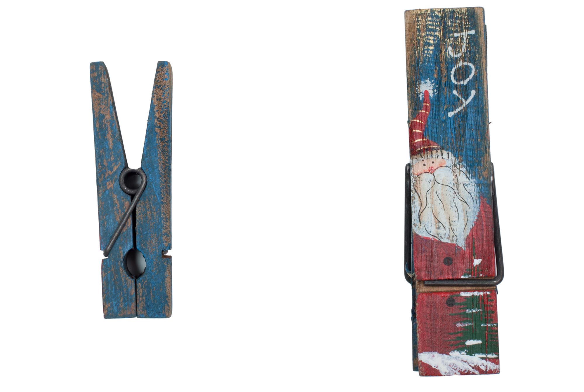 Прищепка НГ XL  Санта 15cм | Интернет-магазин Кактус