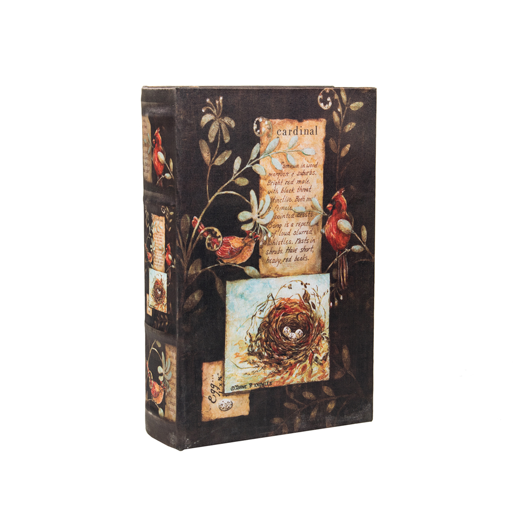 Шкатулка фолиант Cardinal шелк M | Интернет-магазин Кактус