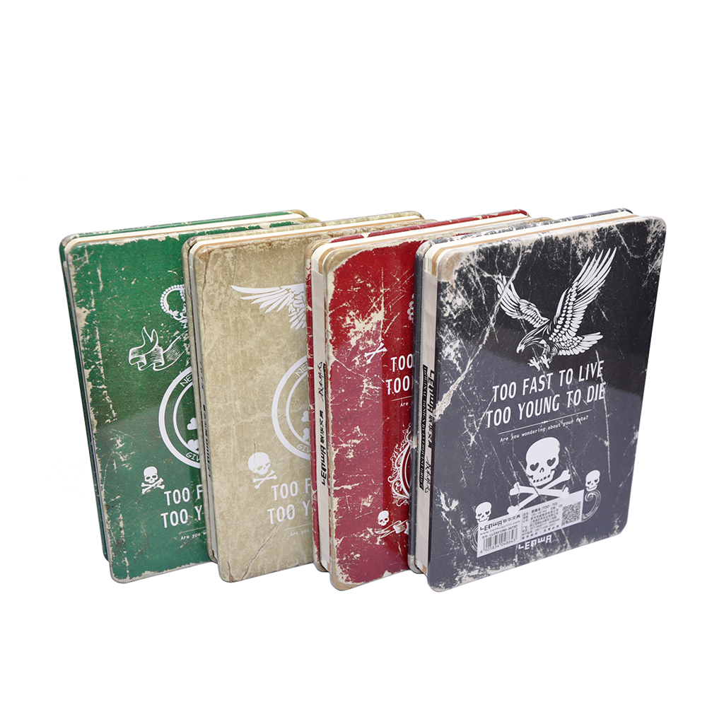 Блокнот череп 4в 128стор | Интернет-магазин Кактус