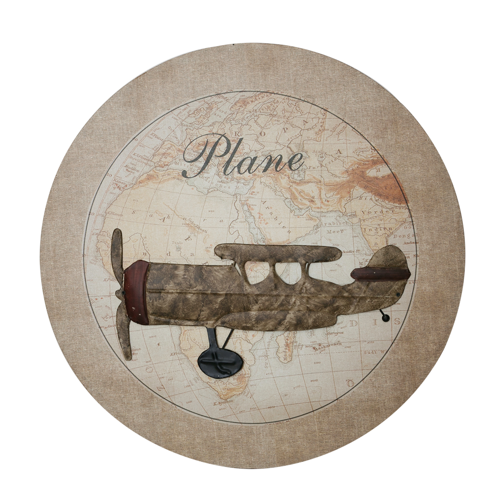 Картина 3D Plane 50 * 3.5 * 50cм | Интернет-магазин Кактус