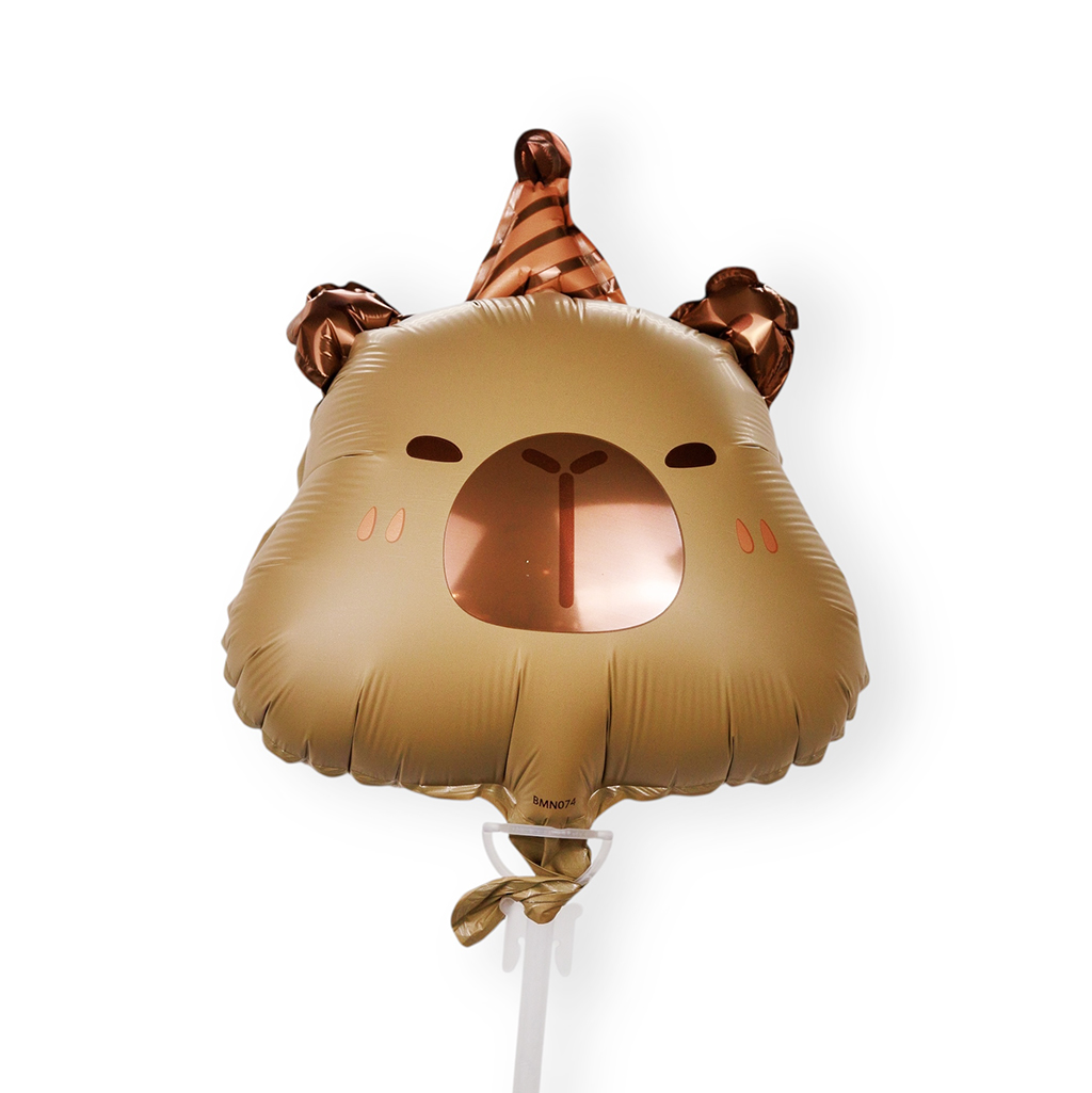 Фольгированный надувной шар Капибара 36 см | Интернет-магазин Кактус
