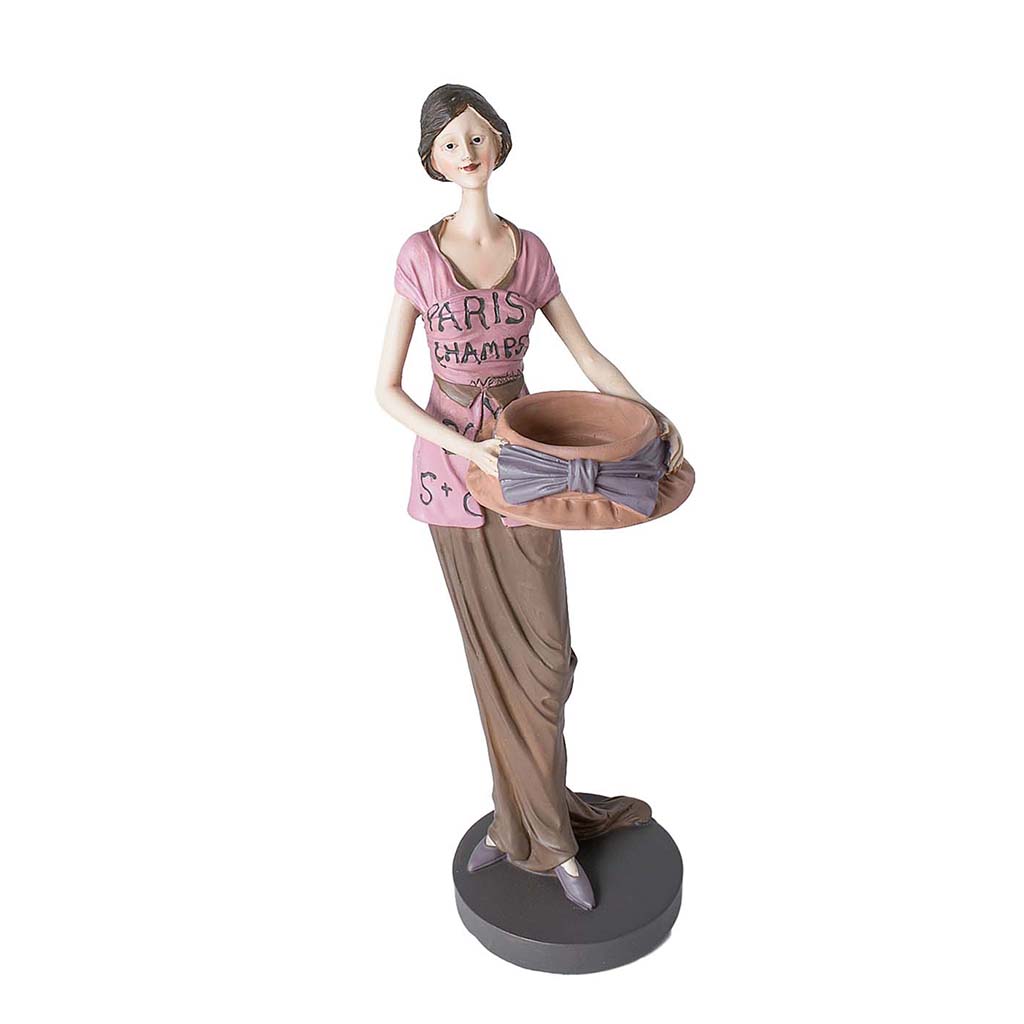 Свічник Paris Lady 12 * 9 * 32.5cм | Интернет-магазин Кактус
