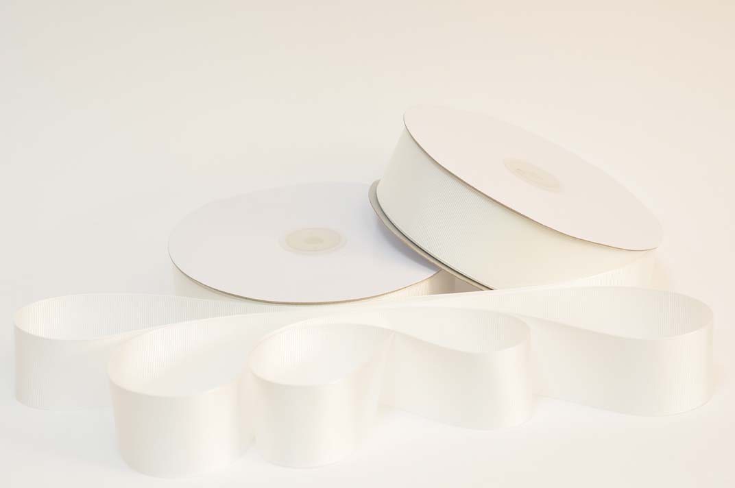 Стрічка-тасьма Білий 3.8см 1м (45m) | Интернет-магазин Кактус