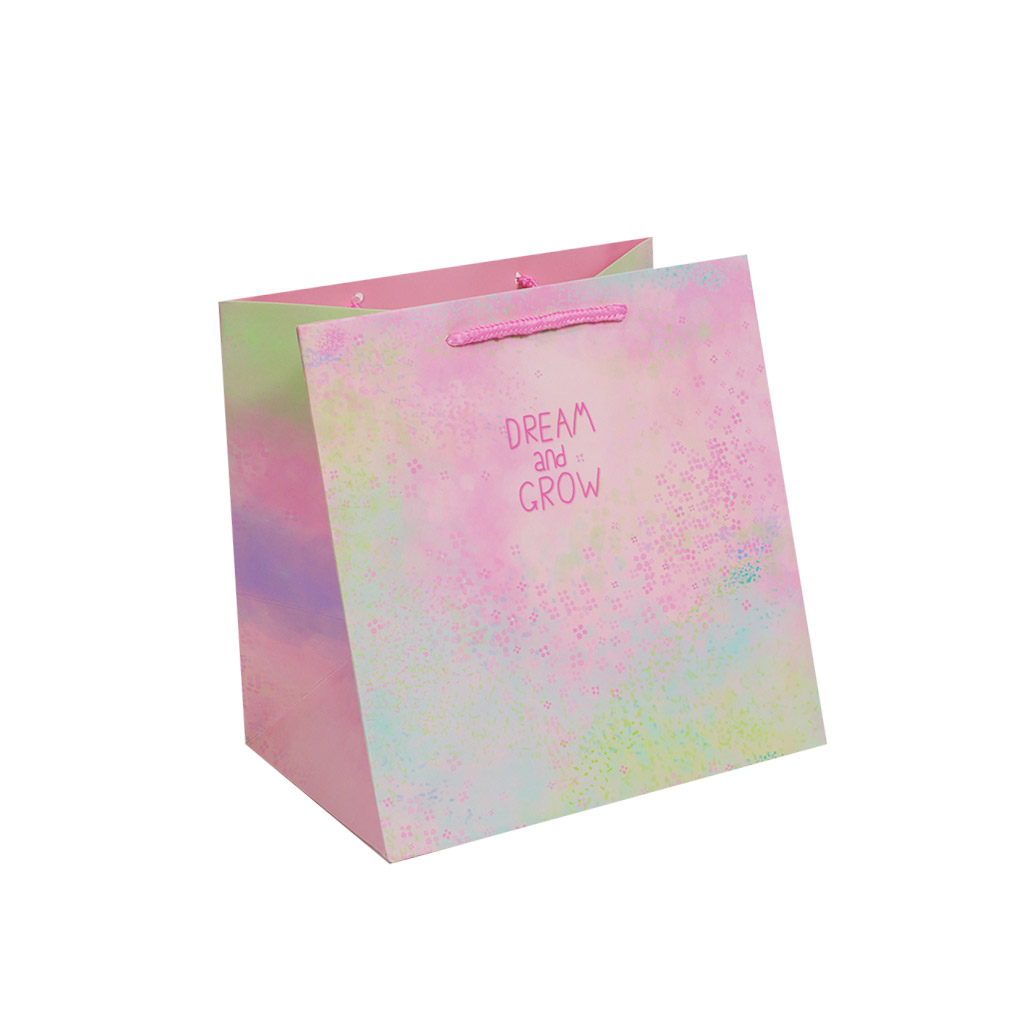 Пакет подарунковий Dream and Grow рож. M | Интернет-магазин Кактус