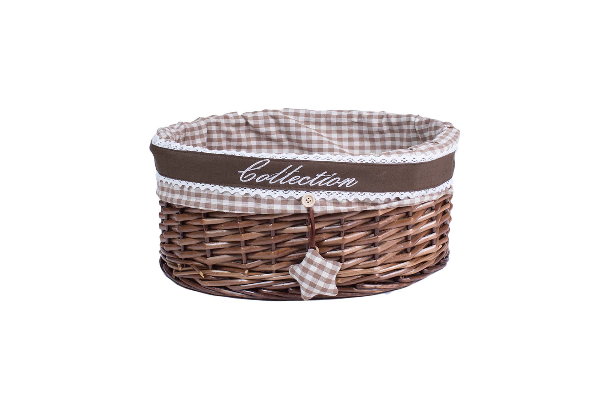 Комплект кошиків овал M 40 * 31 * 16см | Интернет-магазин Кактус