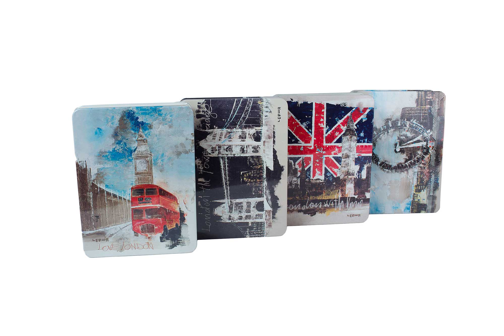 Блокнот Love London 128стр.4 вида | Интернет-магазин Кактус