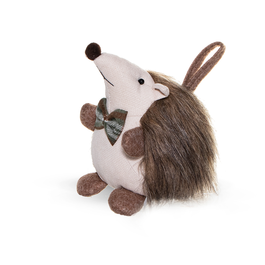 Фигурка Ежик с зеленой бабочкой 20х16 см | Интернет-магазин Кактус