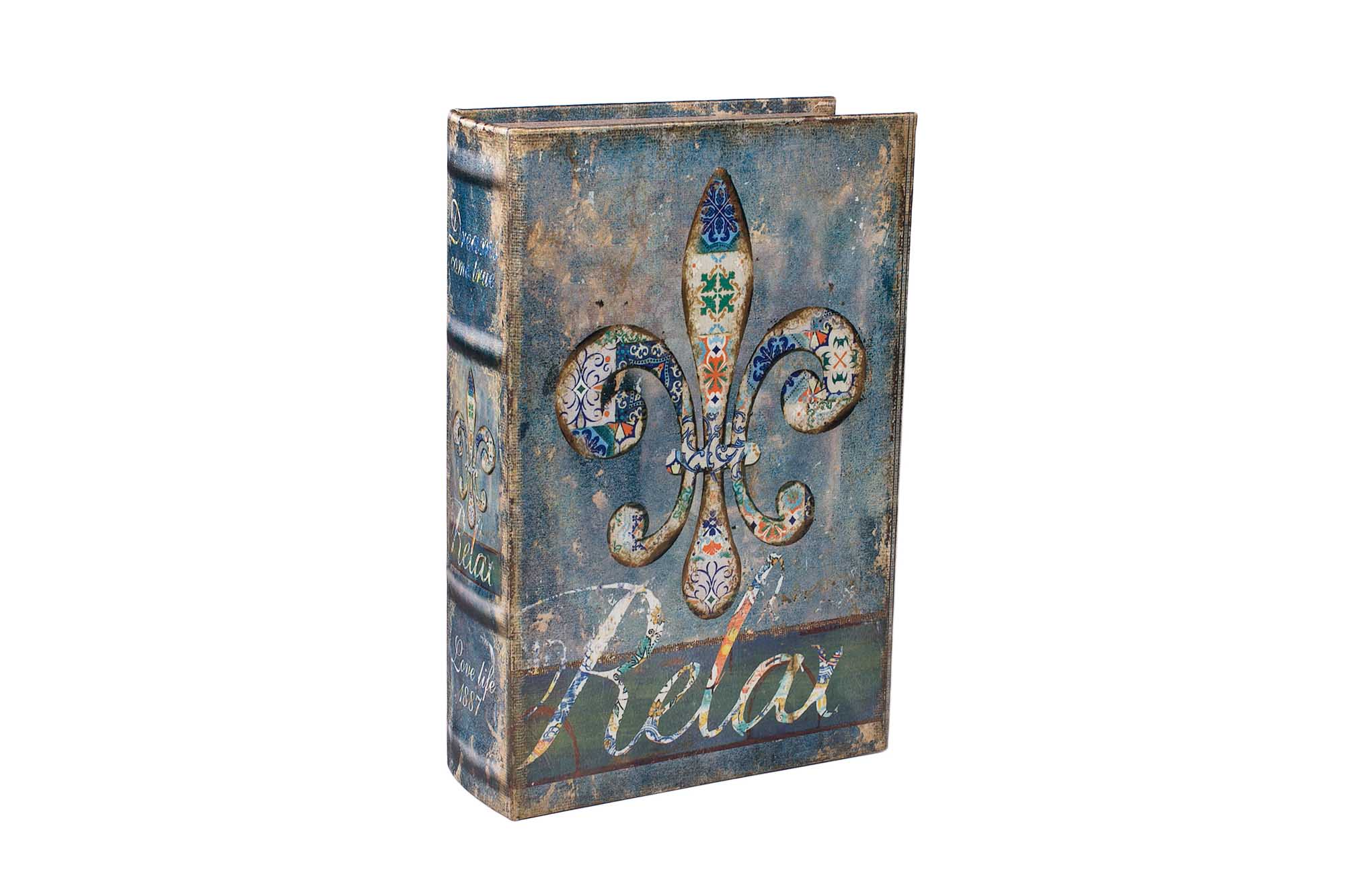 Шкатулка-фолиант Relax (шелк) L | Интернет-магазин Кактус