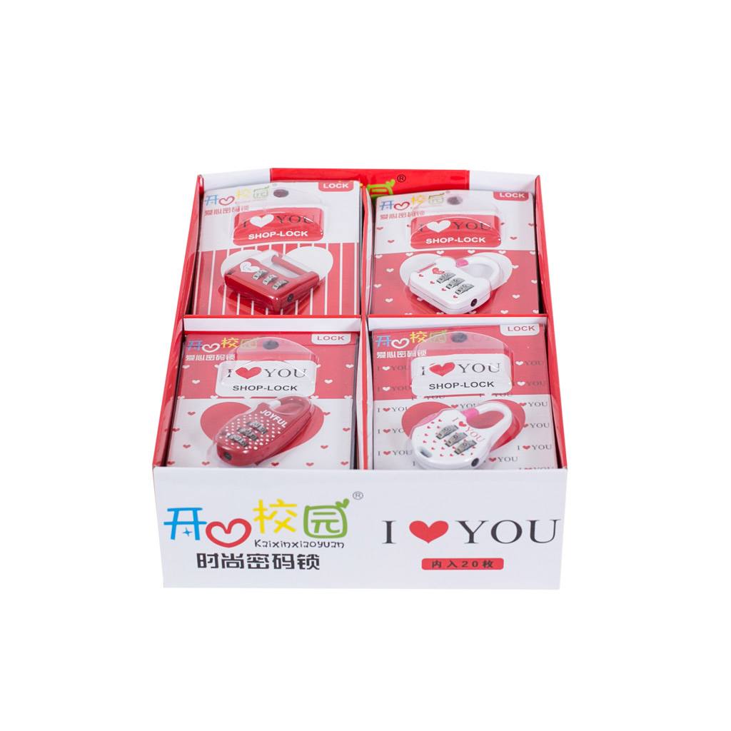 Замочок LOVE 4 види | Интернет-магазин Кактус