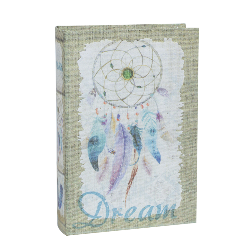 Шкатулка-фоліант полотно Ловець Снов L | Интернет-магазин Кактус