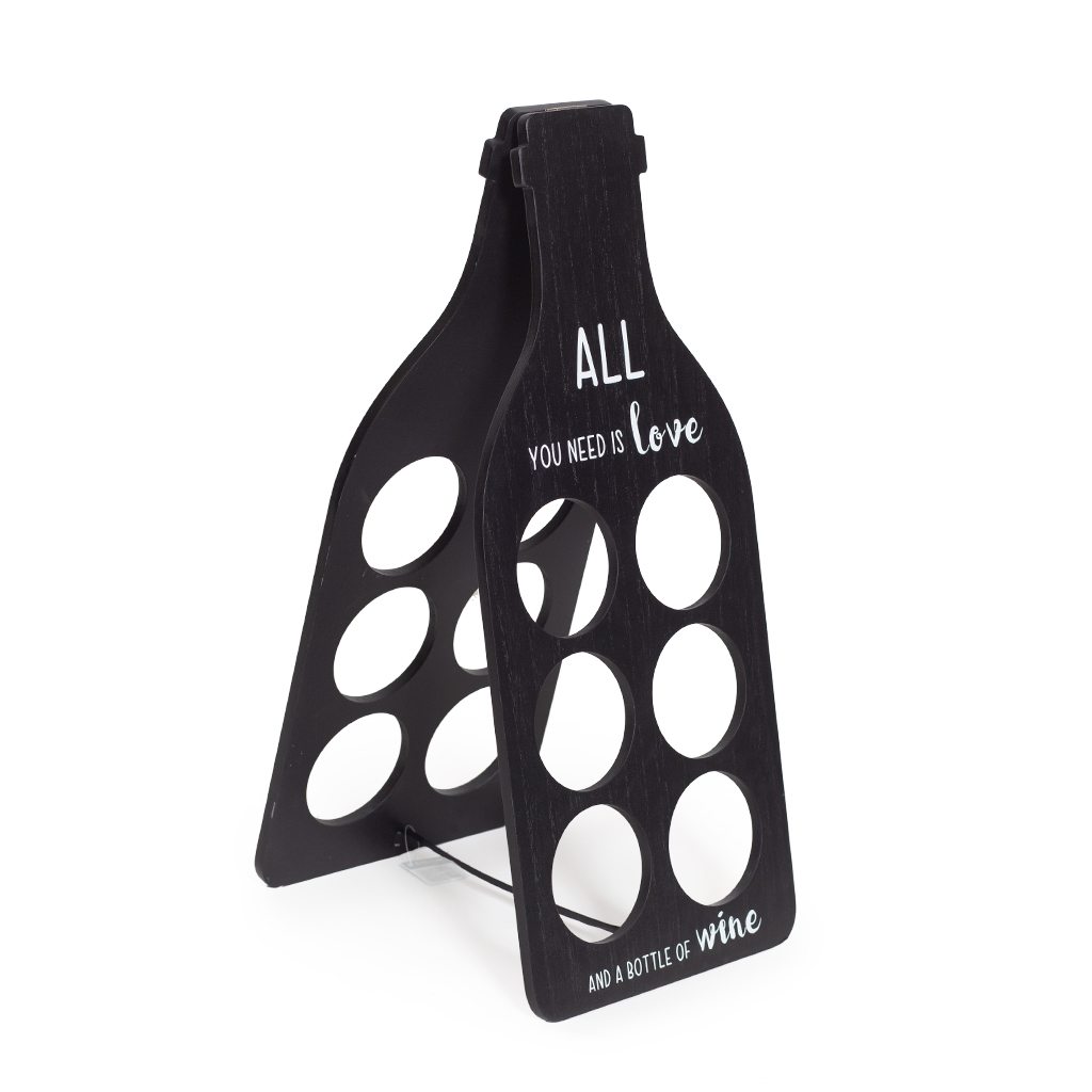Підставка для вина з дерева LOVE 6 шт | Интернет-магазин Кактус