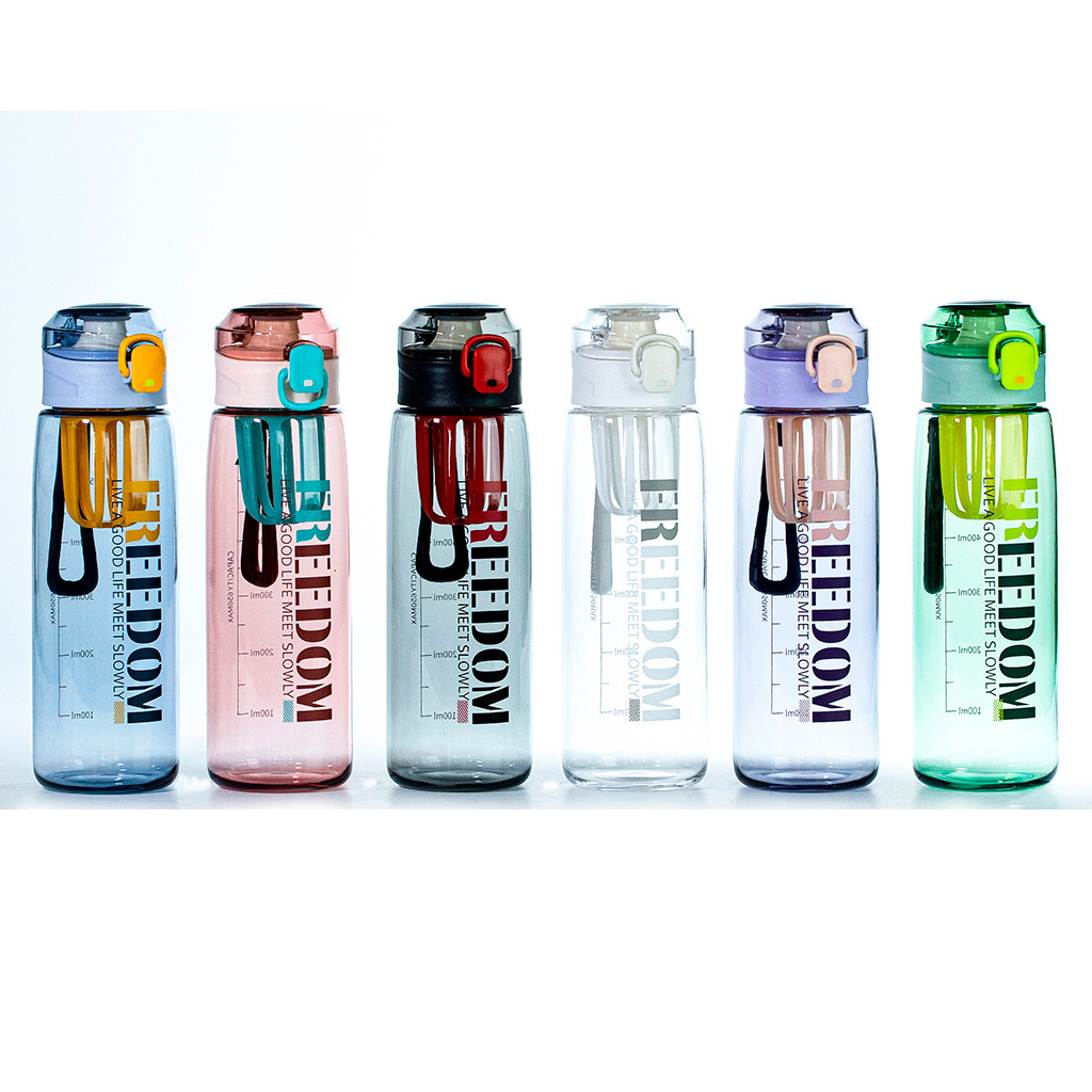 Бутылка для воды спортивная 650мл 6 видов | Интернет-магазин Кактус