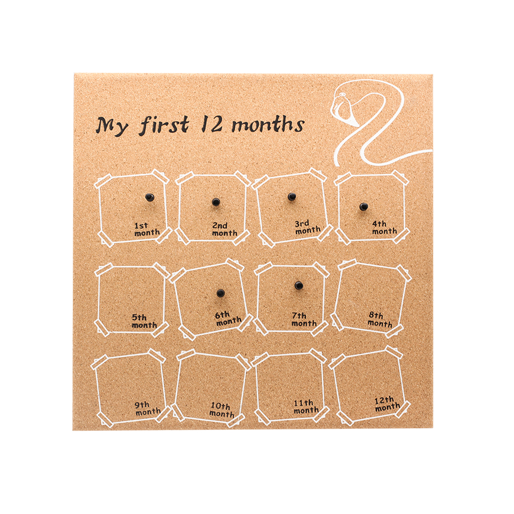 Доска для фото 12 месяцев малыша | Интернет-магазин Кактус