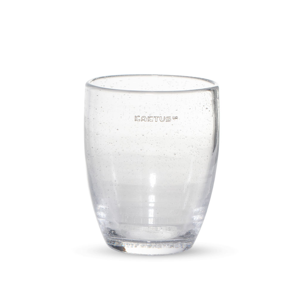 Стакан Waterfall литой Bubble прозрачный 350мл | Интернет-магазин Кактус
