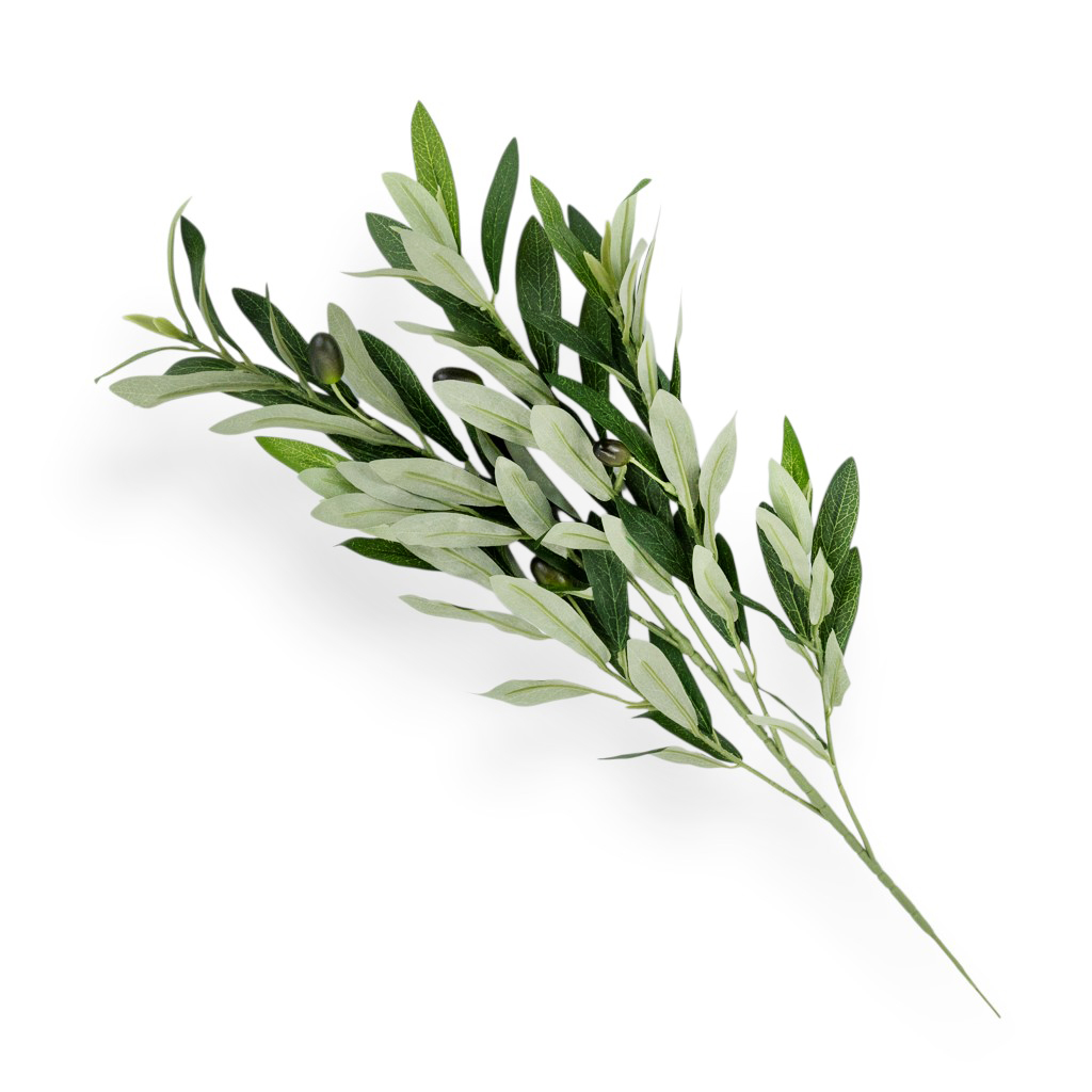 Ветка оливки 65см | Интернет-магазин Кактус