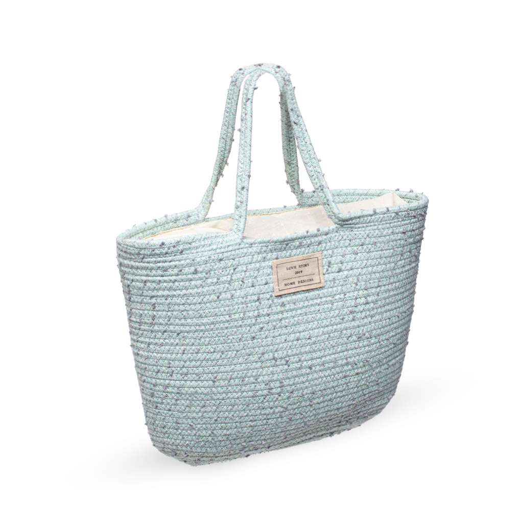 Сумка пляжная голубая 35см | Интернет-магазин Кактус