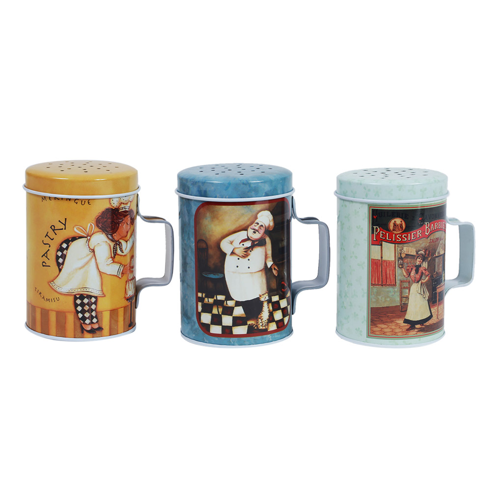 Баночка для сахарной пудры Cook 3 вида | Интернет-магазин Кактус