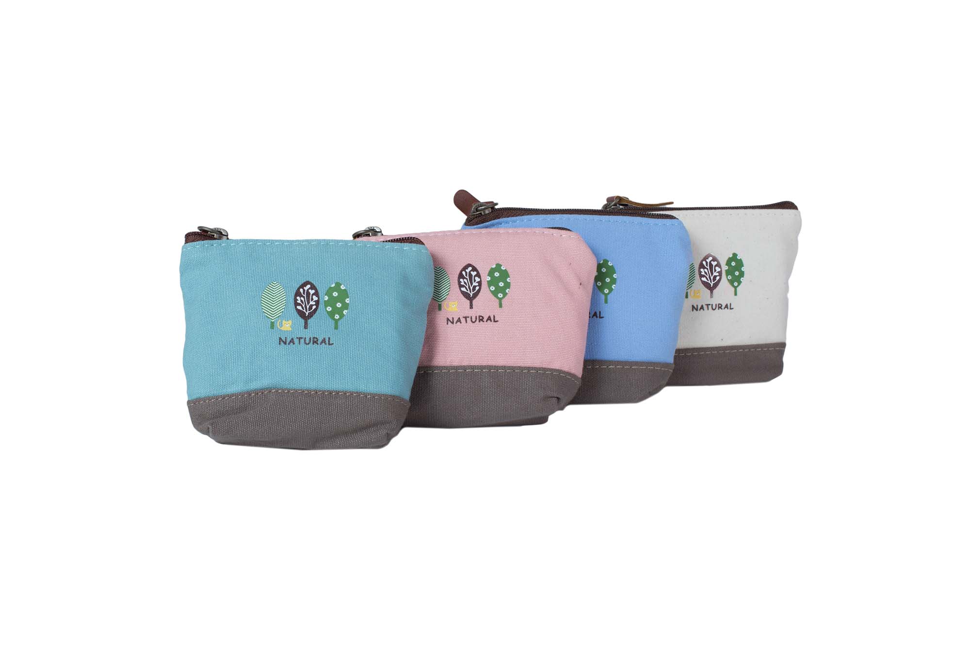 Кошелек для мелочи (natural) 4 вида | Интернет-магазин Кактус