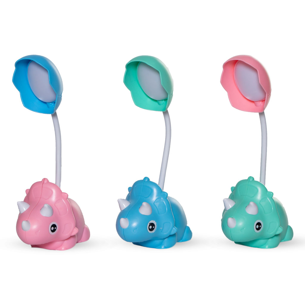 Ночник Динозаврик 3 вида  8,5х13х16,5 см | Интернет-магазин Кактус