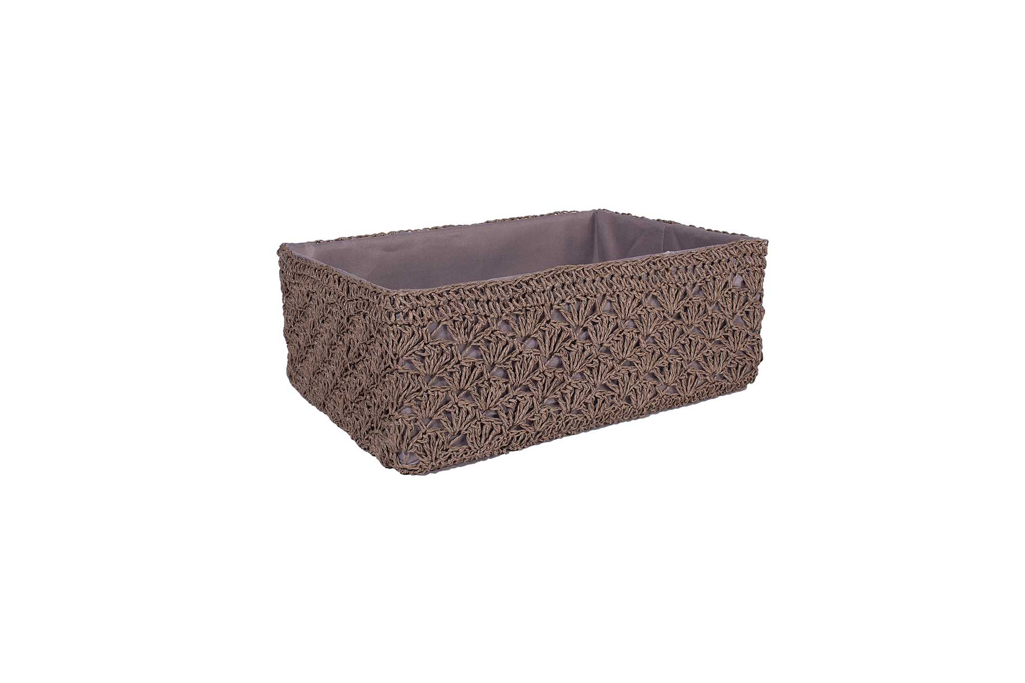 Кошик мяка (вязка) S 32 * 22*12cm | Интернет-магазин Кактус