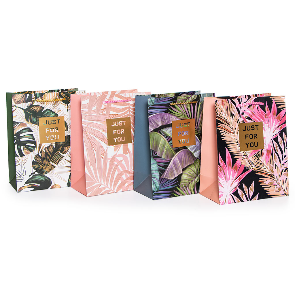 Пакет подарочный Tropic 4 вида S 18х23х10 | Интернет-магазин Кактус