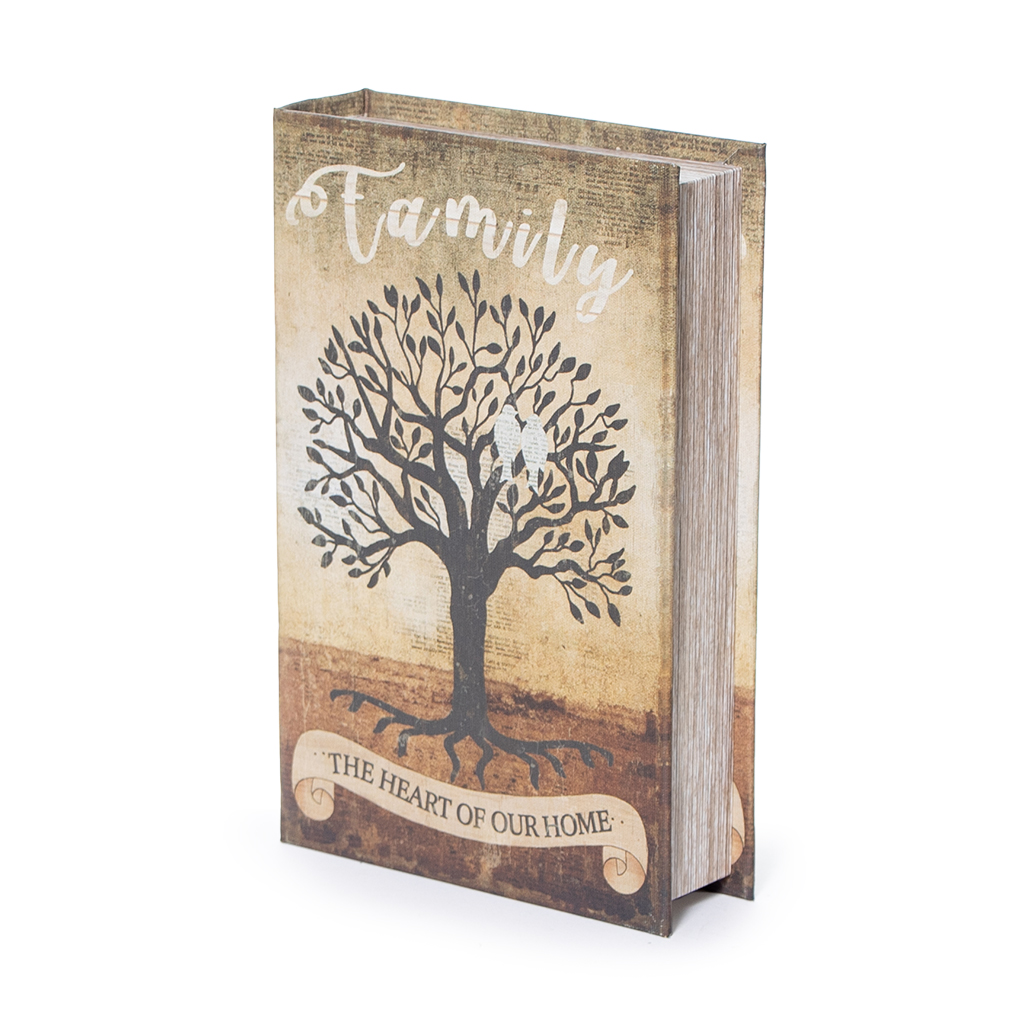 Шкатулка-фолиант Family L 30*21*7 см | Интернет-магазин Кактус