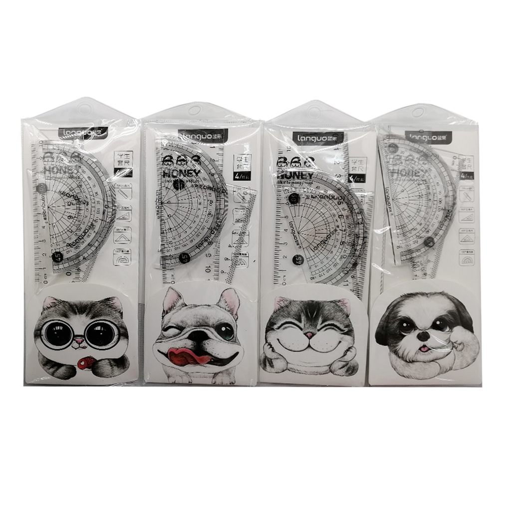 Лінійка Dogs & Cat S 4 види 20 * 9 см | Интернет-магазин Кактус