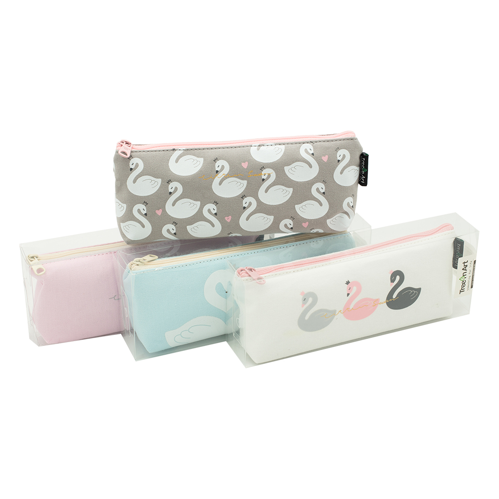 Пенал Лебеди 4 вида | Интернет-магазин Кактус