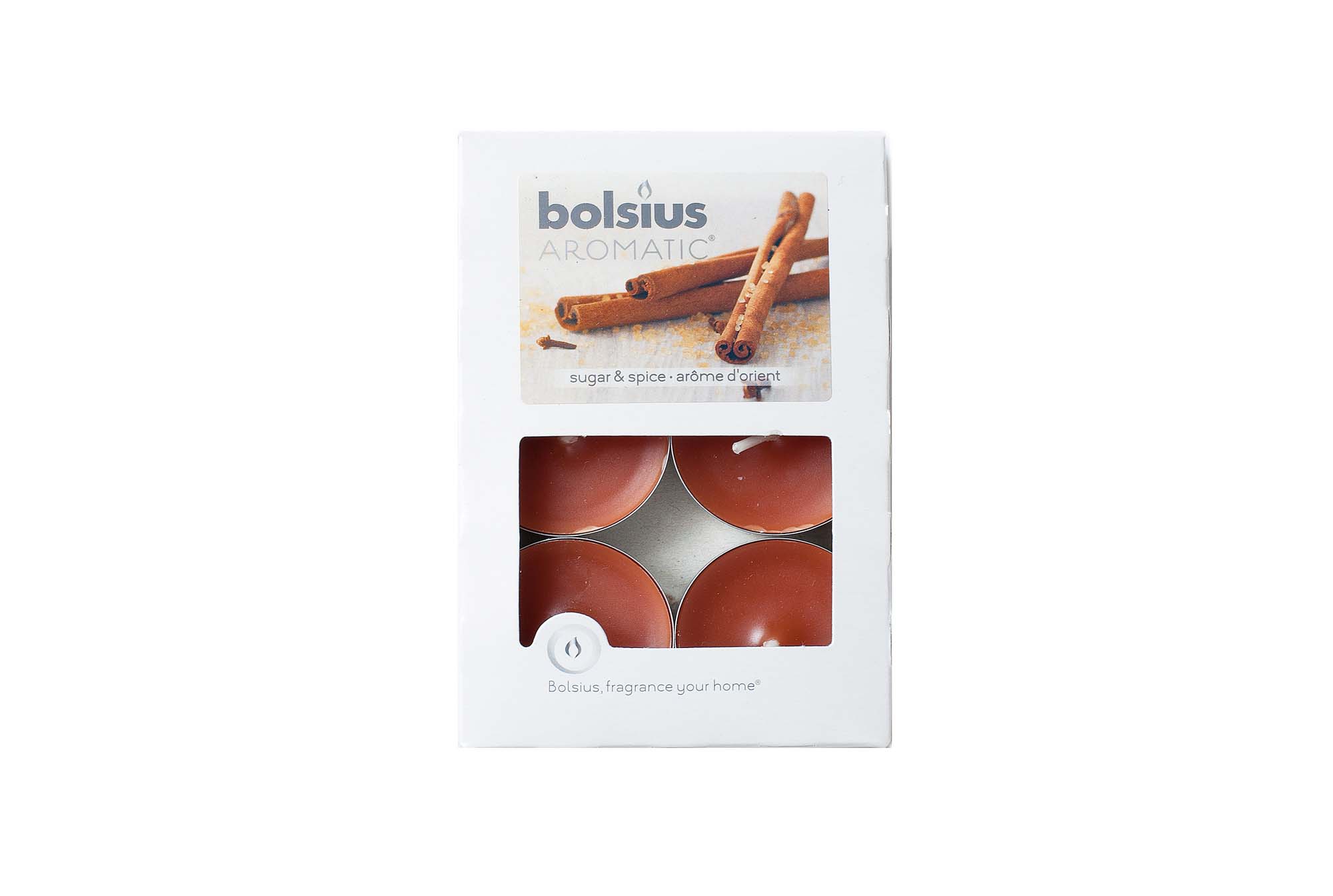 Таблетки `Bolsius`4 ч. уп. 6 шт (кориця) | Интернет-магазин Кактус