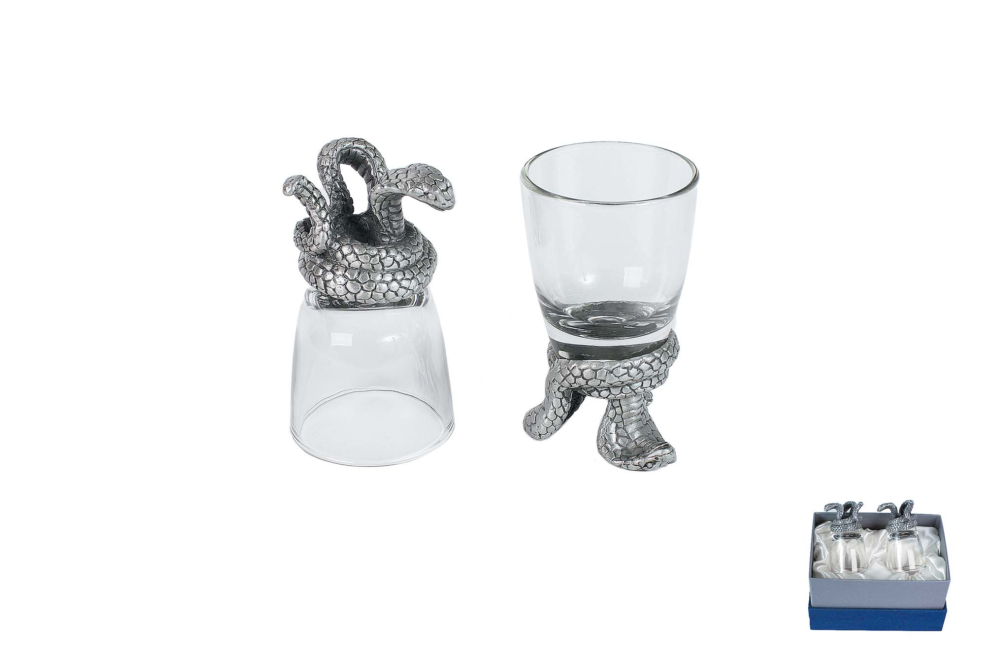 Рюмки Змея 2 шт 50 мл | Интернет-магазин Кактус