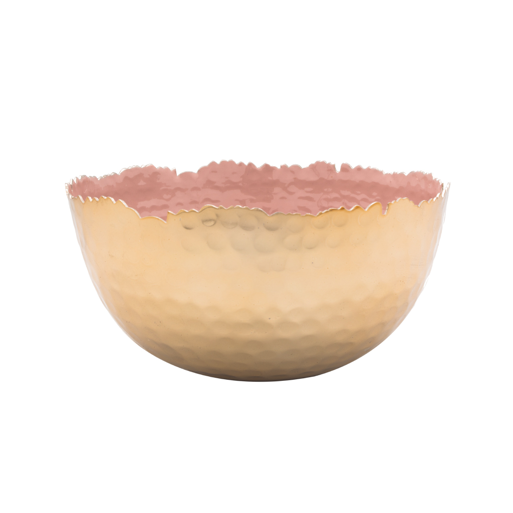 Плошка алюминий эмаль розовая 21 см | Интернет-магазин Кактус