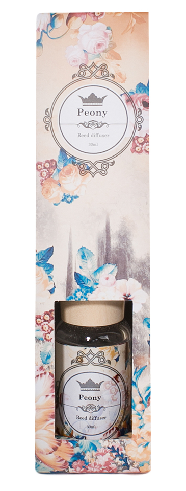 Диффузор Пион 30мл и 6 палочек 16см | Интернет-магазин Кактус