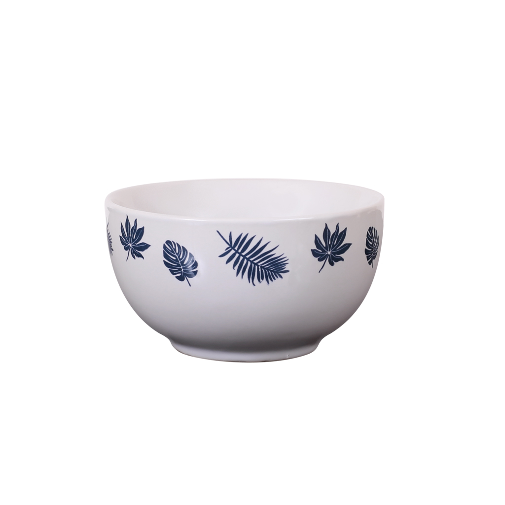 Плошка керамика белая Листочек 14 см | Интернет-магазин Кактус