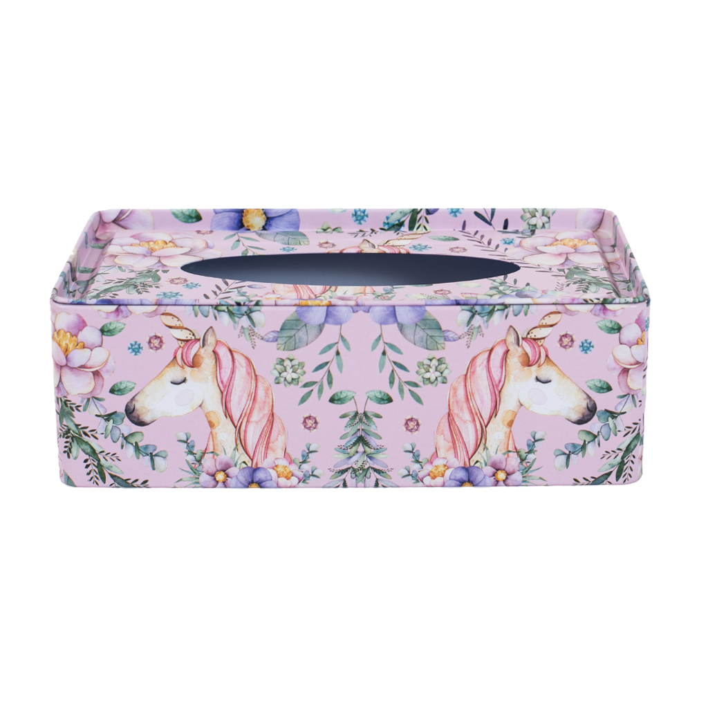 Коробочка метал для серветок Єдиноріг | Интернет-магазин Кактус