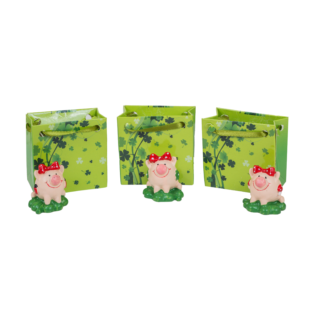 Статуетка Свинка 4 види 3.5*3.5*3 | Интернет-магазин Кактус